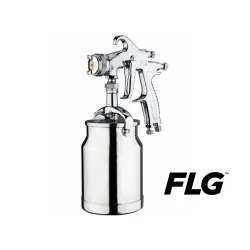 Pistol de vopsit DE VILBISS FLG-S5 FLGS518C 905173DEV, cupa metalica 1 litru, duza 1.8 mm, consum aer 277 l/min