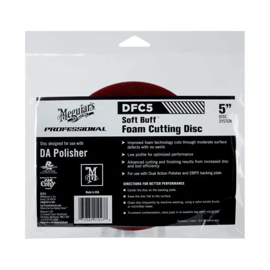 Burete Polish DA Meguiars Foam Cutting Disc 125 mm MEGUIAR'S DFC5