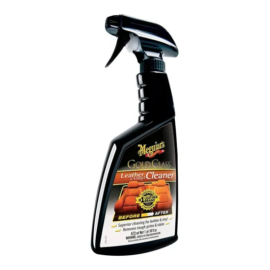 Solutie curatare piele si vinil MEGUIARS Gold Class Leather and Vinyl Cleaner G18516MG, 473 ml MEGUIAR'S G18516