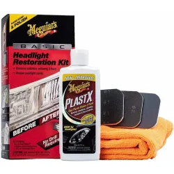 Kit Polish Faruri Meguiar's Restaurarea de bază a farurilor Kit 