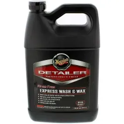 SAMPON AUTO MEGUIAR'S RINSE FREE EXPRESS WASH AND WAX D115, 3.78L