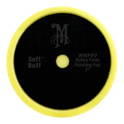 Burete polish mediu MEGUIARS Rotary Foam Polishing Pad WRFP7, 178 mm, pentru defecte minore, galben