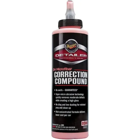 Polish Corectare Zgarieturi Mici 473Ml, Microfibre Correction Compound - Meguiars MEGUIAR'S D30016