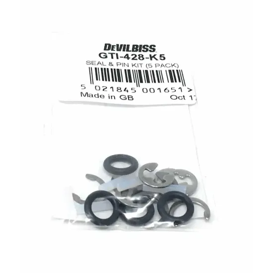 Seal & Pin Kit (5 Pack) DE VILBISS GTI-428-K5