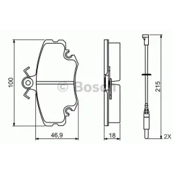 Set Placute Frana, Frana Disc