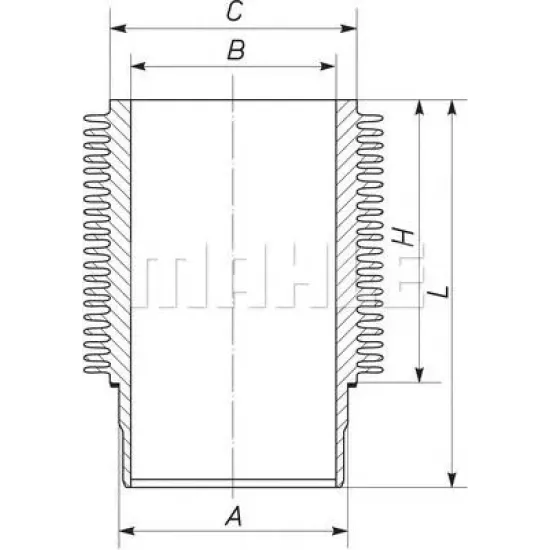 Camasa Cilindru MAHLE ORIGINAL 099 WR 29 00