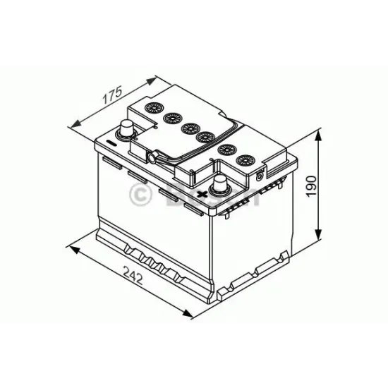 Baterie de Pornire BOSCH 0 092 S5A 050