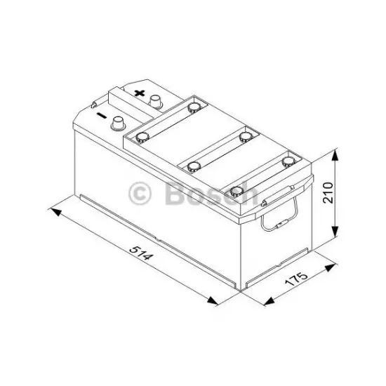 Baterie de Pornire BOSCH 0 092 T30 450