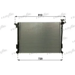 Racire Motor, Radiator