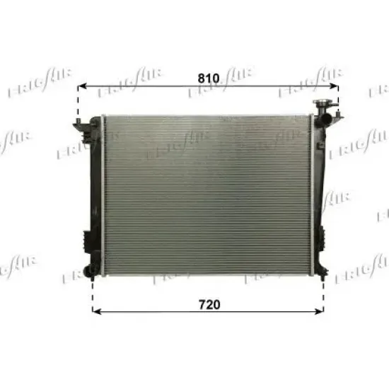 Racire Motor, Radiator