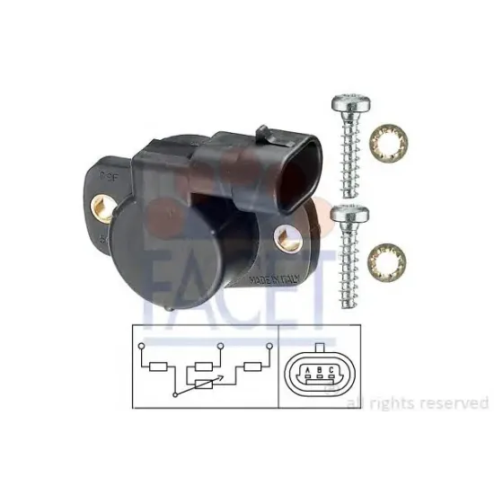 Pozitie Clapeta Acceleratie, Senzor FACET 10.5096