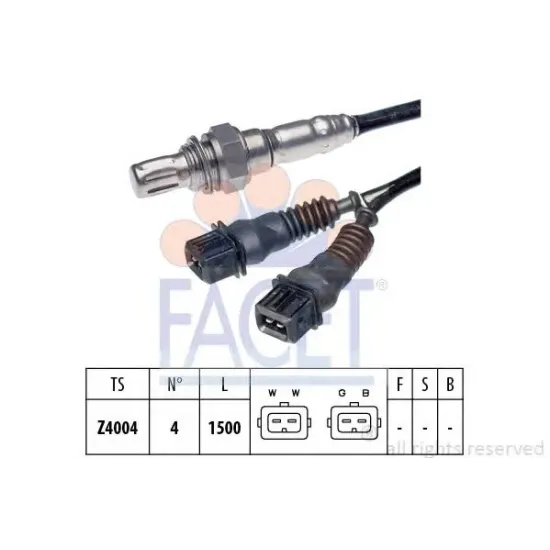 Sonda Lambda FACET 10.7064