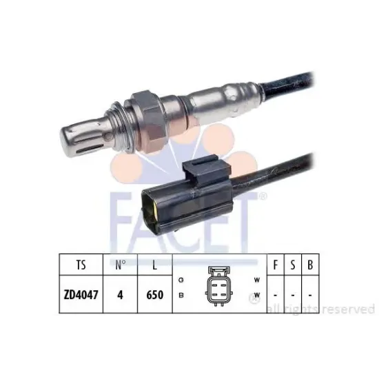 Sonda Lambda FACET 10.7205