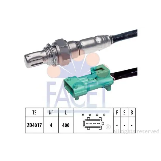 Sonda Lambda FACET 10.8068