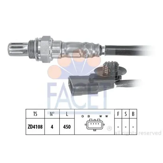 Sonda Lambda FACET 10.8095