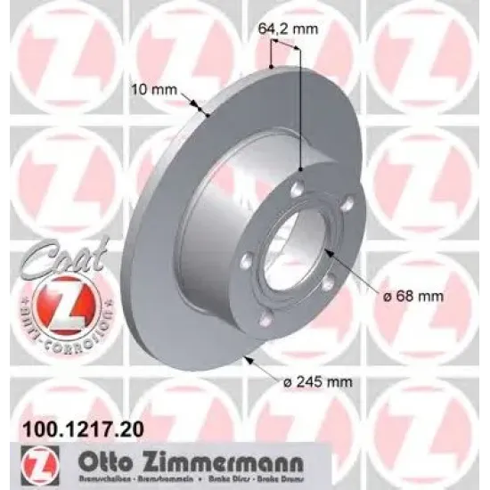 Disc Frana ZIMMERMANN 100.1217.20