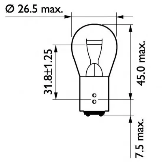 Iluminare Demarcare / Avertizare, Lampa Frana / Lampa Spate, Lumini de Stationare, Lumina Ceata / Frana, Bec Incandescent, Semnalizator, Lampa Frana, Lampa Spate, Bec, Bec