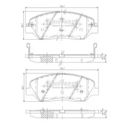 Set Placute Frana, Frana Disc