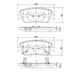 Set Placute Frana, Frana Disc