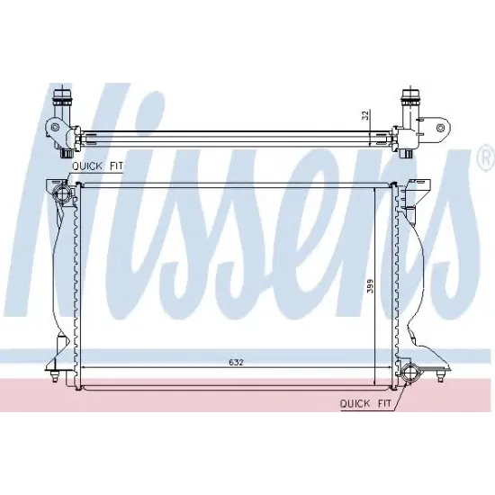 Racire Motor, Radiator