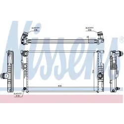 Racire Motor, Radiator