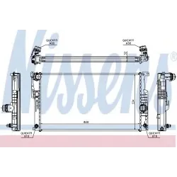 Racire Motor, Radiator