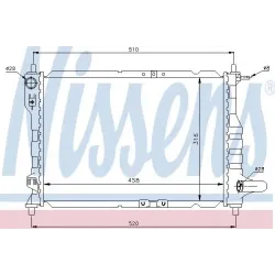 Racire Motor, Radiator