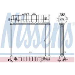 Racire Motor, Radiator