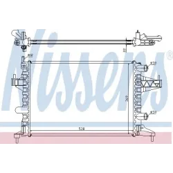 Racire Motor, Radiator