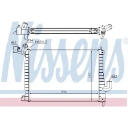 Racire Motor, Radiator