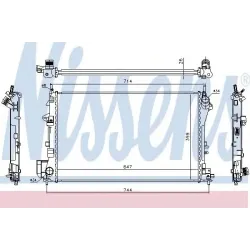 Racire Motor, Radiator