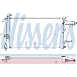 Racire Motor, Radiator