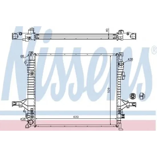 Racire Motor, Radiator