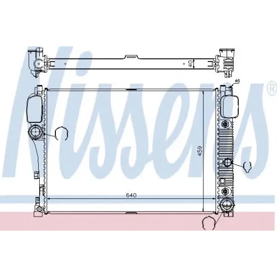 Racire Motor, Radiator