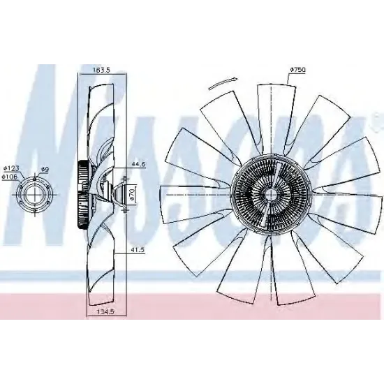 Ventilator, Radiator