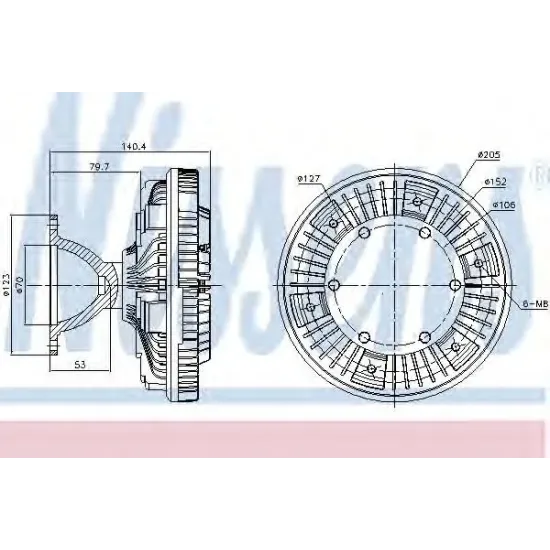 Ventilator Radiator, Cupla