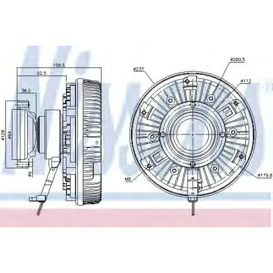 Ventilator Radiator, Cupla