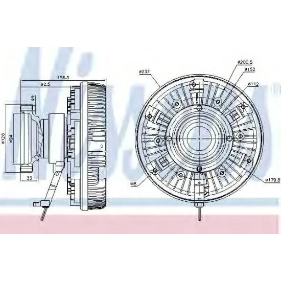 Ventilator Radiator, Cupla