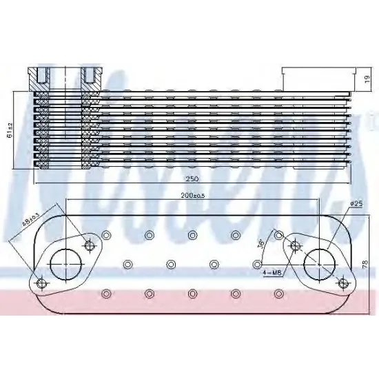 Radiator Ulei, Ulei Motor