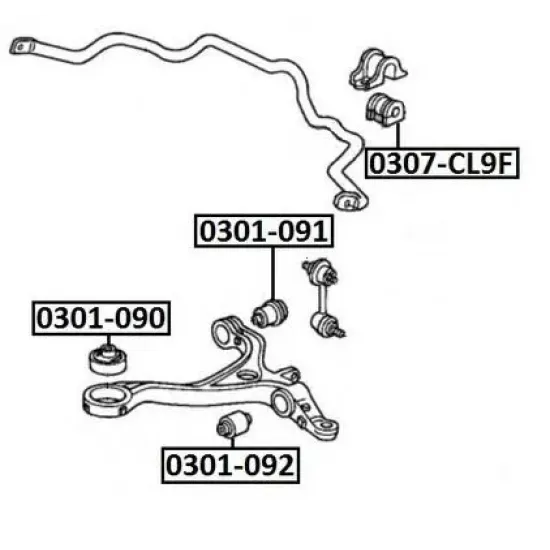 Suport, Trapez FEBI BILSTEIN 102081