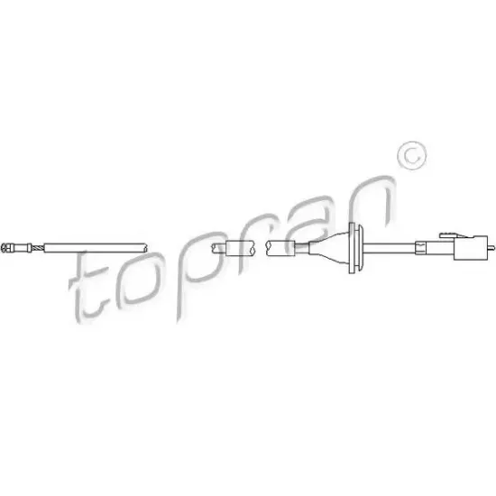 Arbore Tahometru TOPRAN 103 336