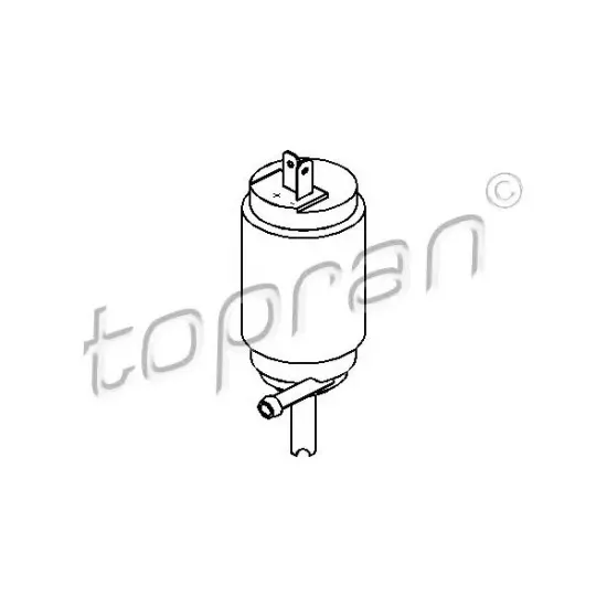 Spalare Parbriz, Pompa de Apa TOPRAN 103 630