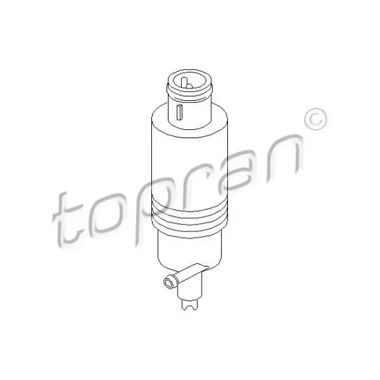 Spalare Parbriz, Pompa de Apa TOPRAN 103 773