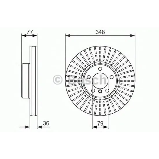 Disc Frana FEBI BILSTEIN 104806