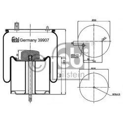 Suspensie Pneumatica, Burduf