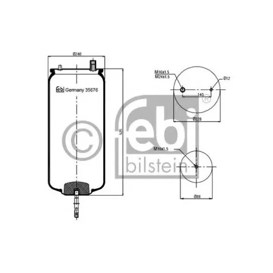 Suspensie Pneumatica, Burduf