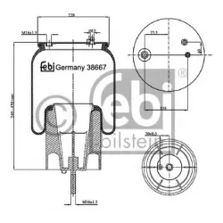 Suspensie Pneumatica, Burduf