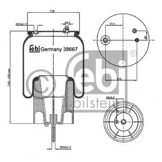 Suspensie Pneumatica, Burduf