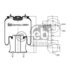 Suspensie Pneumatica, Burduf