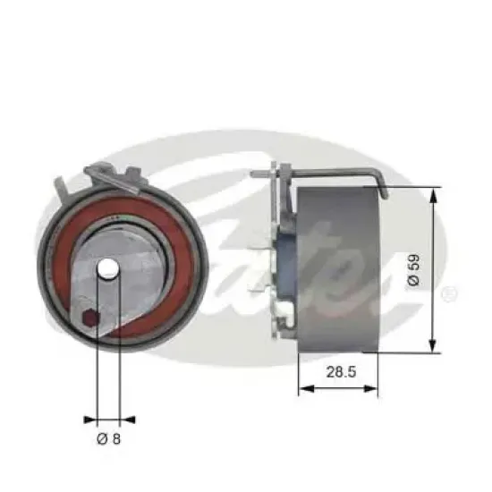 Curea Distributie, Rola Intinzator